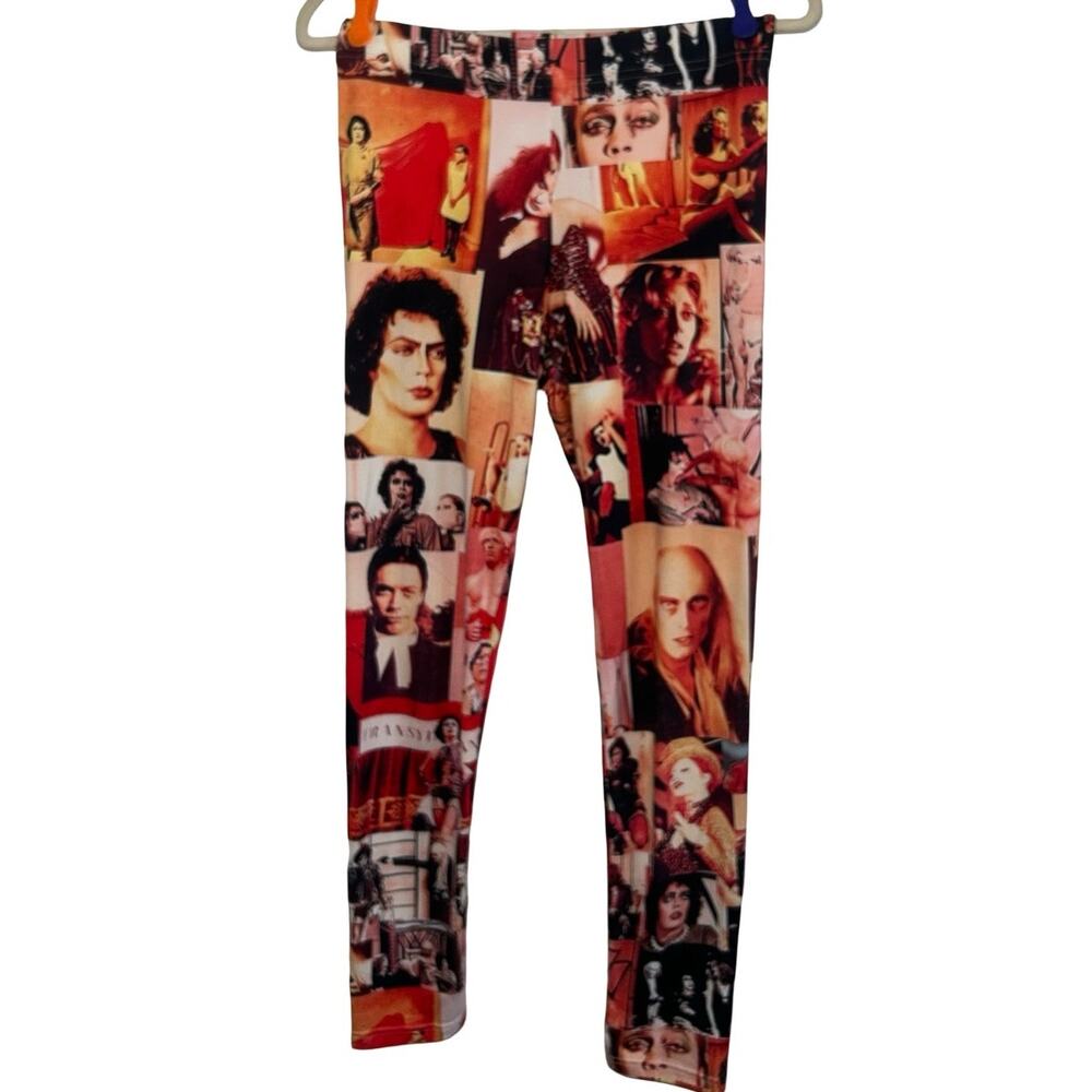 Rocky Horror Picture Show Graphic Collage Women's Leggings - Medium